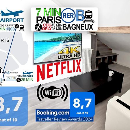 Bagneux Paris Confort Netflix Rer B Exteriér fotografie